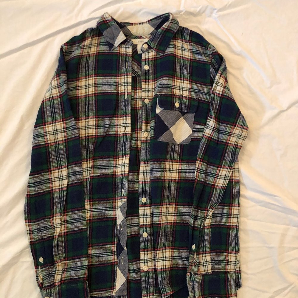 J.Crew Plaid Flannel